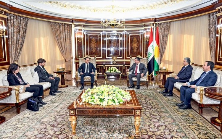 Mesrur Barzani, Fransa’nın Bağdat Büyükelçisi’ni kabul etti