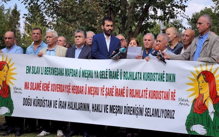 Diyarbakır: 645 kurum ve şahsiyetten İran ve Rojhılat’taki gösterilere destek
