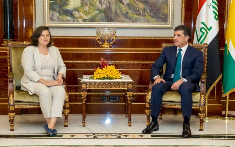 Başkan Neçirvan Barzani, Almanya Parlamentosu heyetini kabul etti