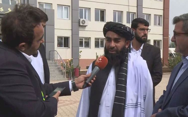 aHaber, Taliban sözcüsüne 'Kürdistan'ı inkar ettirmeye çalıştı