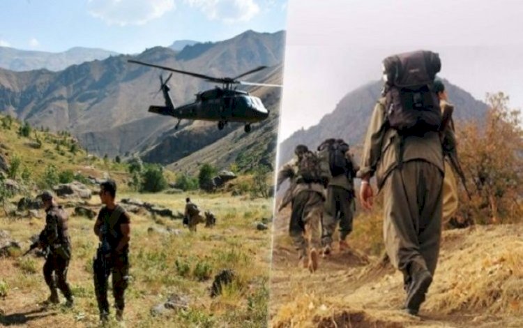 Hakkari-Yüksekova’da PKK’ye yönelik askeri operasyon