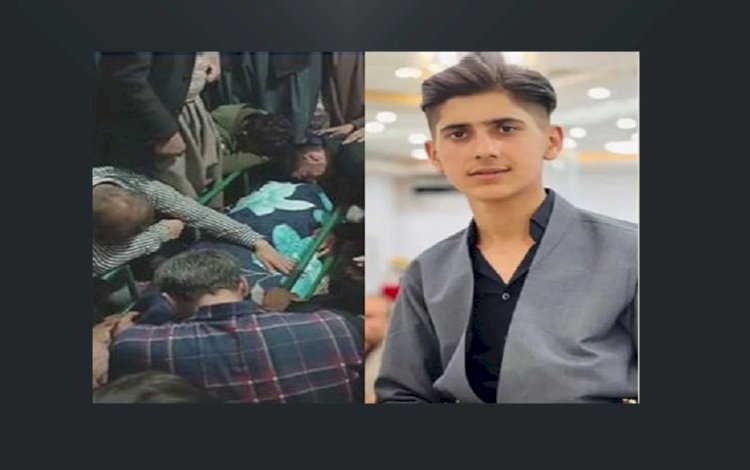 İran güvenlik güçleri 16 yaşındaki Kürt çocuğunu öldürdü