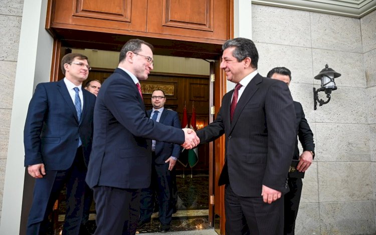 Mesrur Barzani, Rusya Büyükelçisi Kutrashev’i kabul etti