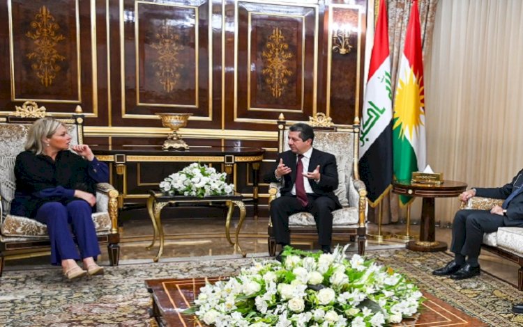 Başbakan Barzani, BM Irak Temsilcisi Plasschaert’i ile görüştü