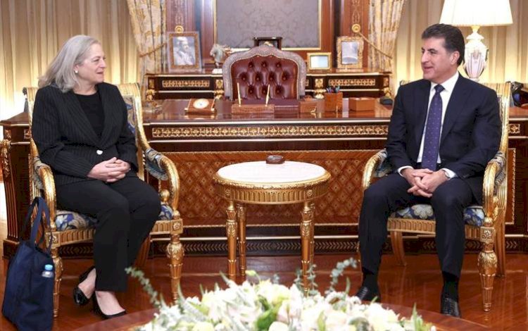 Neçirvan Barzani ile ABD'li Büyükelçi arasında görüşme