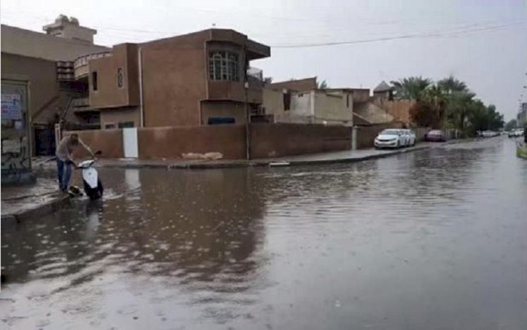 Irak'ta sağanak yağış, Dicle ve Fırat nehirlerinin su seviyesini yükseltti