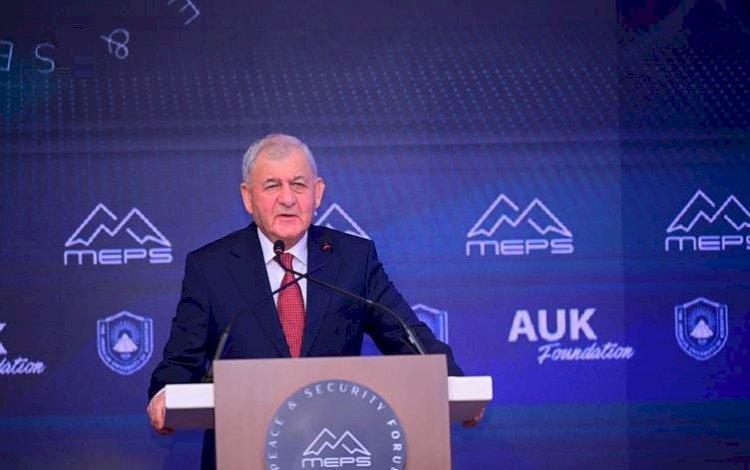 Cumhurbaşkanı Reşid: Erbil ile Bağdat arasındaki sorunlar anayasaya göre çözülmeli