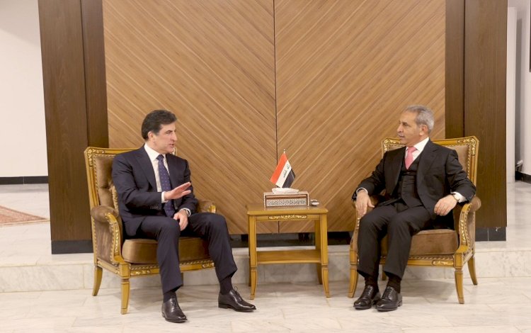 Neçirvan Barzani, Irak Yüksek Yargı Konseyi Başkanı ile görüştü