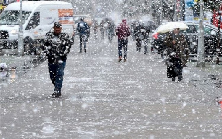 Kürt illeri için kuvvetli kar yağışı uyarısı