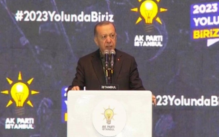 Erdoğan seçim startını İstanbul'da verdi: 2023'teki en büyük zaferi elde etmemizin önüne kimse geçemez