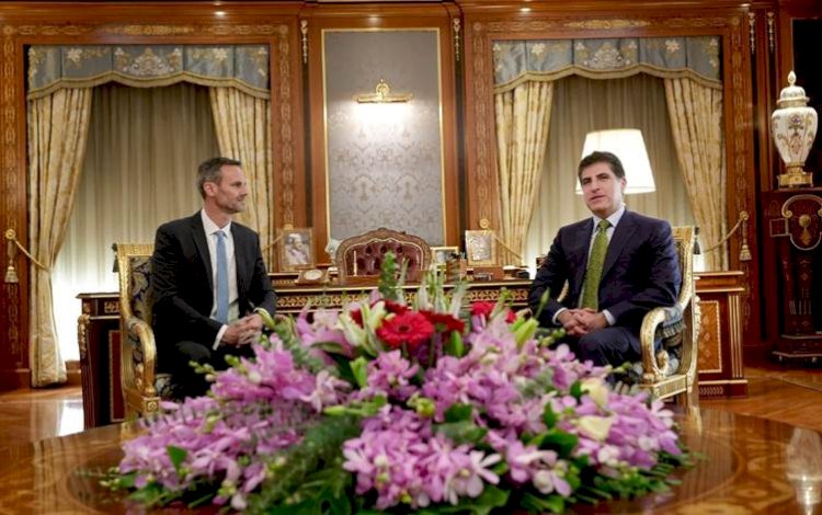 Başkan Neçirvan Barzani, Hollanda’nın Erbil Başkonsolosunu ağırladı