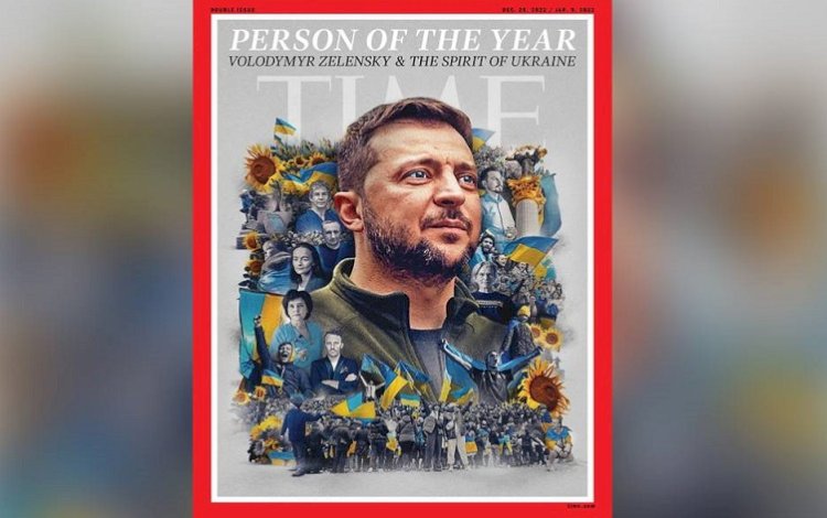Zelenski Time dergisi tarafından yılın kişisi seçildi