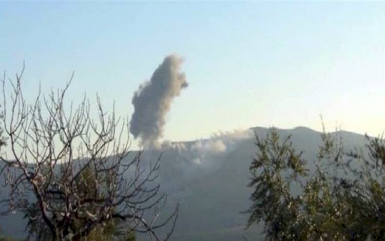 Süleymaniye'nin Şarbajer ilçesine bağlı bir köy SİHA'larca bombalandı