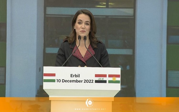 Macaristan Cumhurbaşkanı: Kürdistan Bölgesi'ne daha fazla yardımda bulunacağız