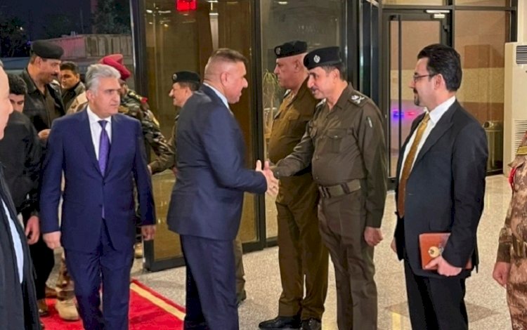 Irak İçişleri Bakanı'ndan üst düzey heyetle birlikte Erbil'e ziyaret