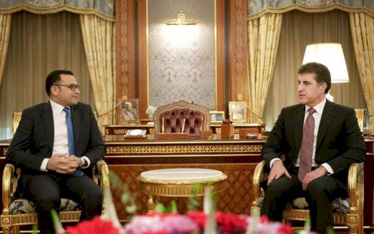 Başkan Neçirvan Barzani Türkiye'nin Erbil Başkonsolosunu kabul etti