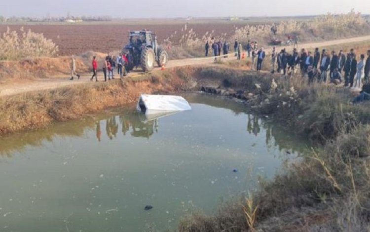 Urfa'da minibüs sulama kanalına düştü: 6 göçmen öldü