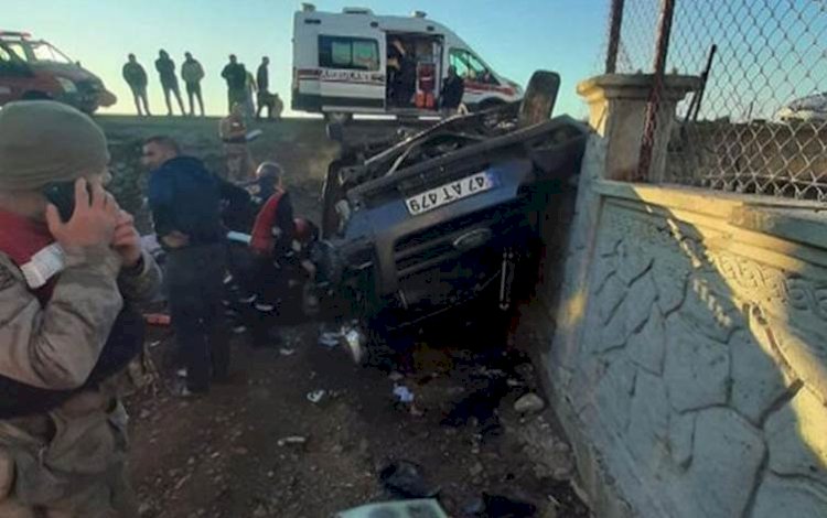 Mardin'de minibüs devrildi, 6 kişi öldü, 5 kişi yaralandı