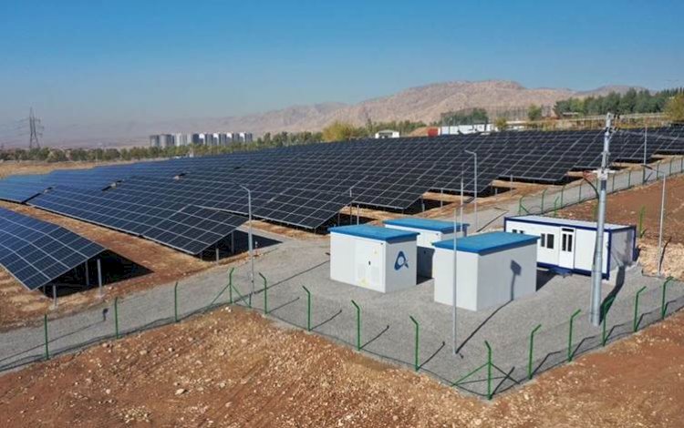 Duhok'ta ilk büyük güneş enerjisi santrali hizmete açıldı