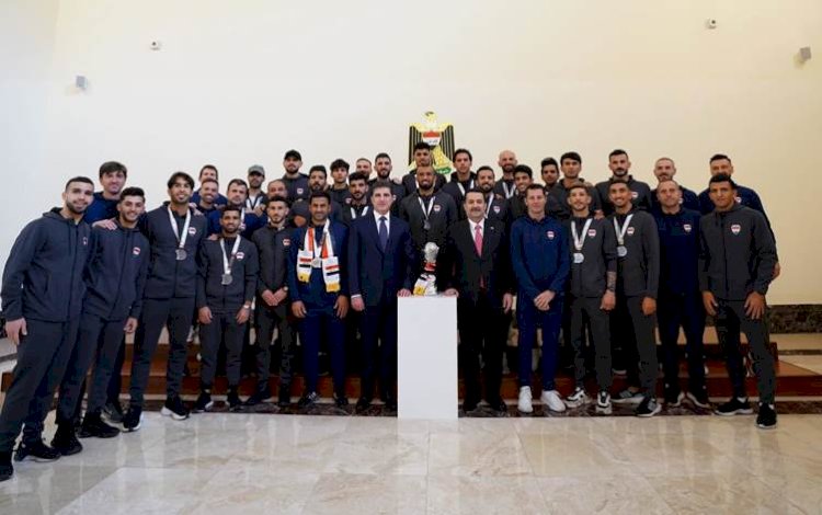 Başkan Neçirvan Barzani, Irak milli takımı oyuncularını kabul edecek