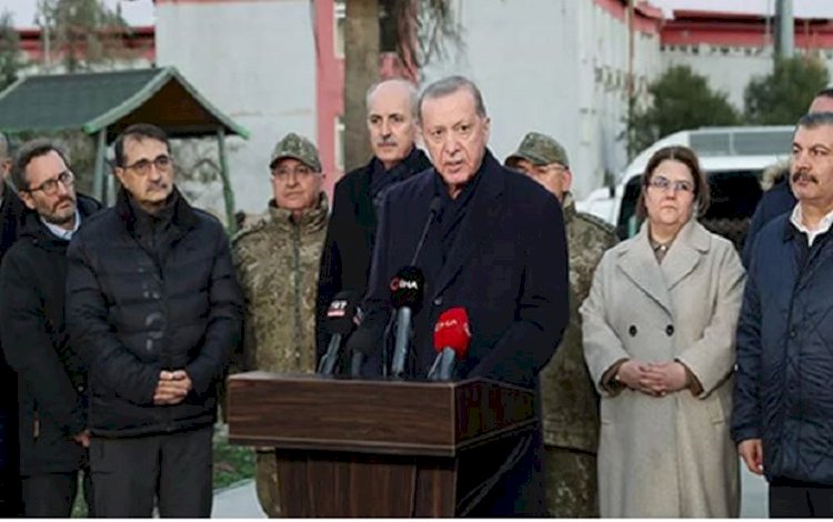 Erdoğan: Böylesi büyük felakete hazırlıklı olabilmek mümkün değil