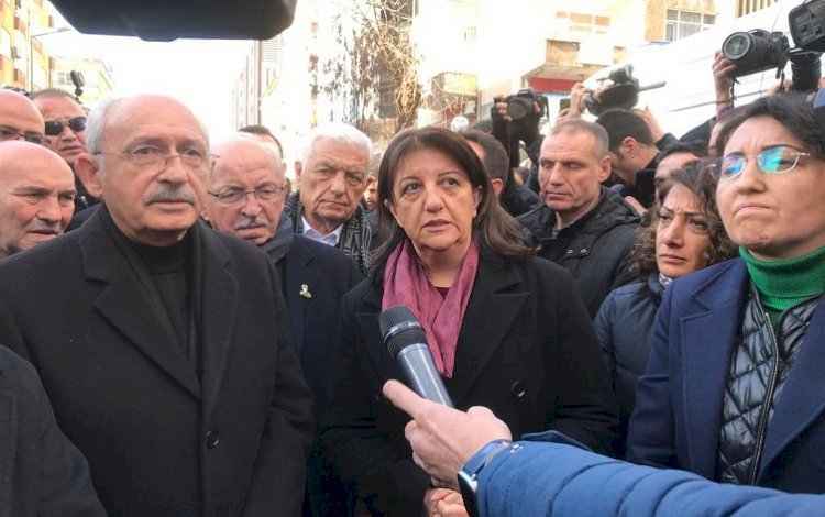 Kılıçdaroğlu ve Pervin Buldan Diyarbakır'da bir araya geldi