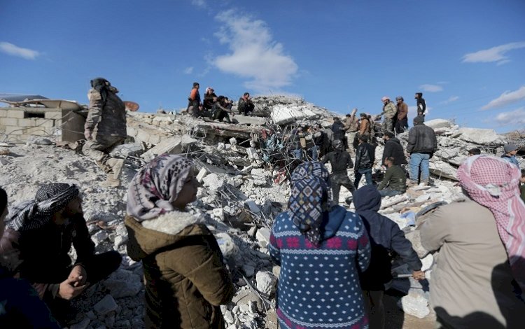 Rojava ve Suriye'deki depremlerde can kaybı 5 bini geçti