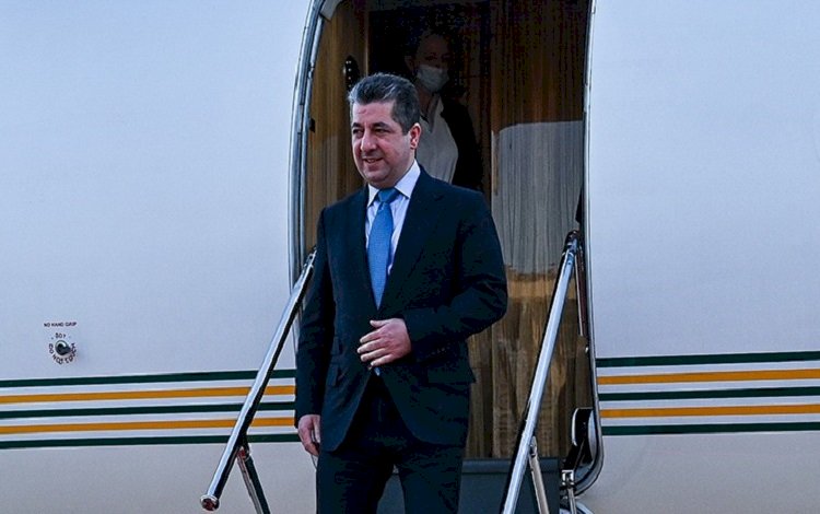 Başbakan Mesrur Barzani Paris'te