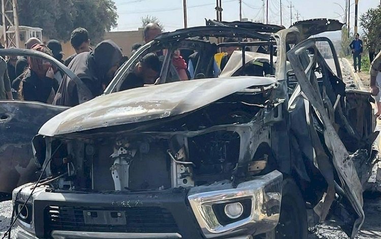 Şengal’de bir otomobile hava saldırısı düzenlendi
