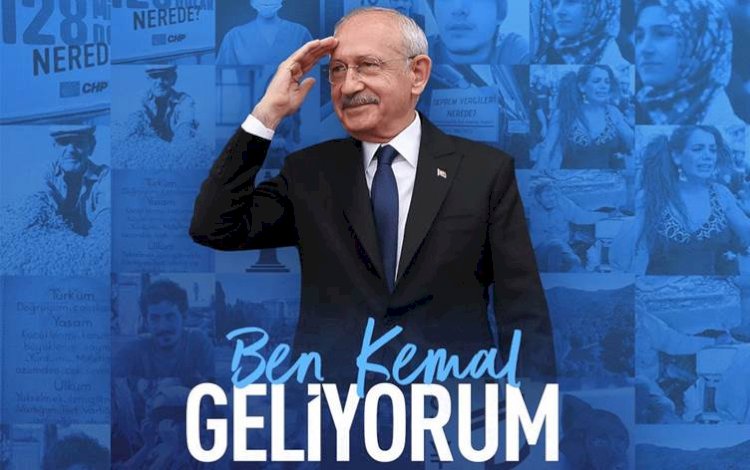 Kemal Kılıçdaroğlu’nun İlk seçim posteri paylaşıldı