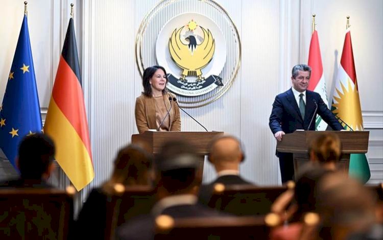 Almanya Dışişleri Bakanı: 'Depremde ilk yardıma koşan Kürdistan Bölgesi’ydi'