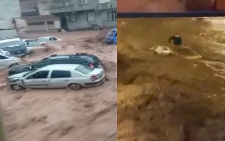 Deprem bölgesi Urfa ve Adıyaman'ı bu kez sel vurdu: 5 kişi hayatını kaybetti
