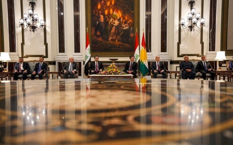 Neçirvan Barzani, Sudani’yi Kürdistan Bölgesi’ndeki taraflarla buluşturdu