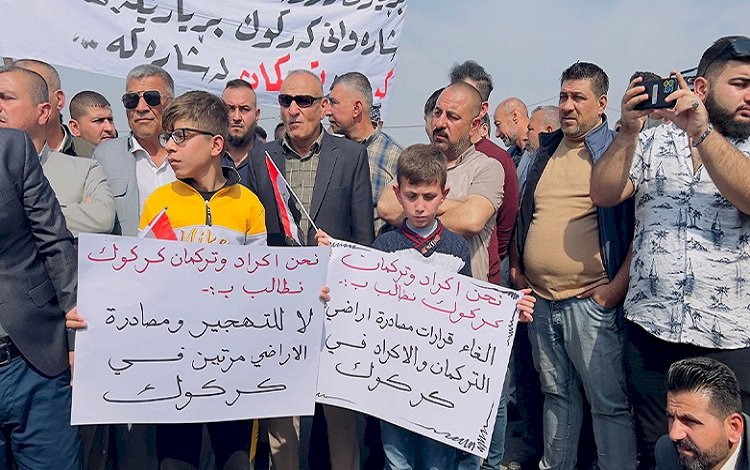 Kürt ve Türkmen çiftçiler Araplaştırma politikasına karşı bir araya geldi