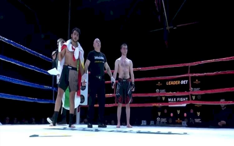 Uluslararası Mix Fight Turnuvası’nda Kürt boksör, Gürcistan şampiyonu oldu