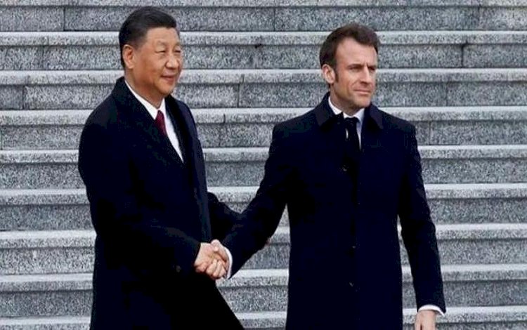 Macron, Putin'in ikna edilmesi için Çin'den yardım istedi