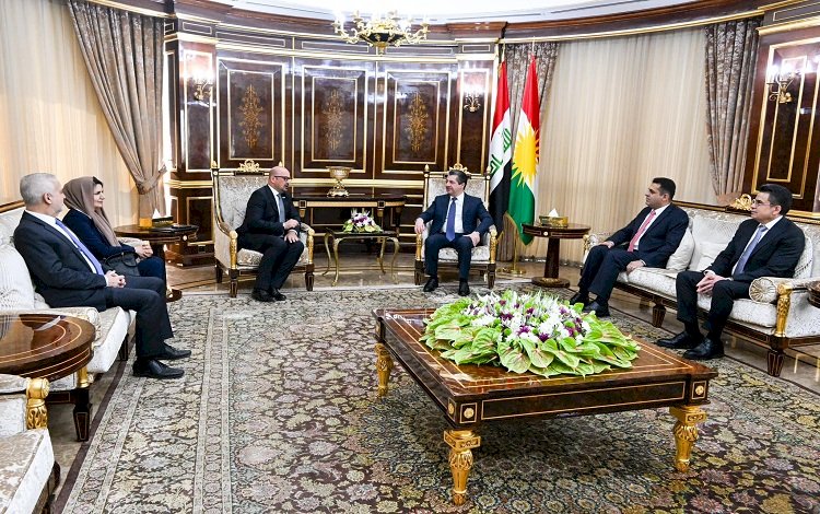 Başbakan Barzani DSÖ heyetiyle görüştü