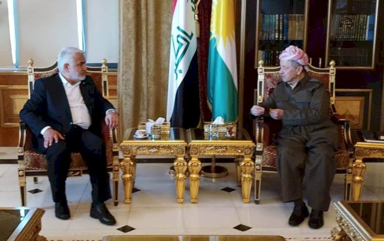 Yapıcıoğlu, Erbil’de Başkan Barzani ile görüştü