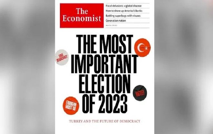 The Economist'ten 14 Mayıs kapağı! '2023'ün en önemli seçimi'