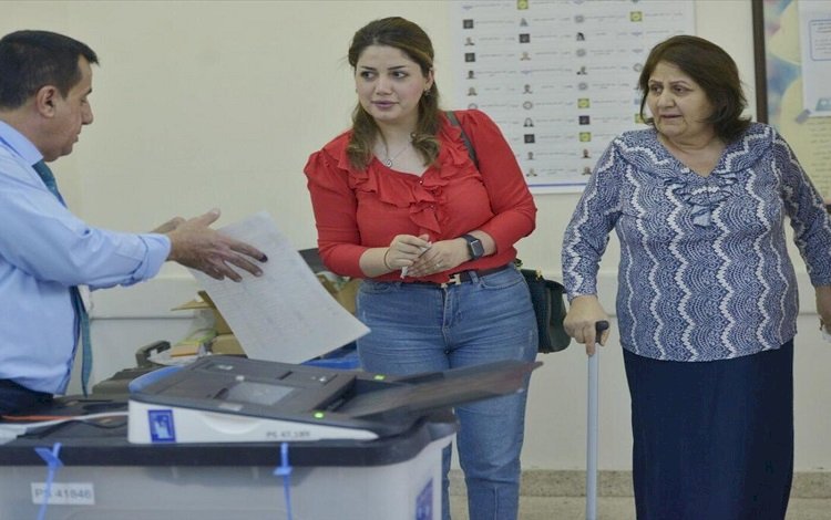 Kürdistan Bölgesi’nde 14 Mayıs seçimleri için oy verme işlemi başladı