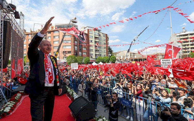 Kemal Kılıçdaroğlu: Yarış ilk turda biter, meydanlar demokrasi istiyor
