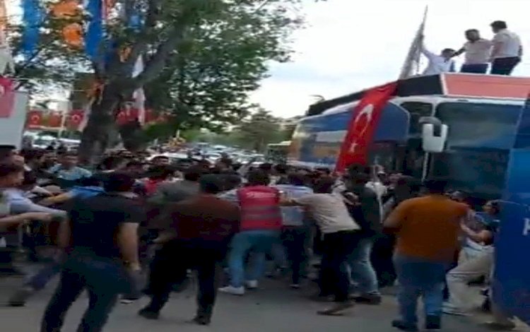 Antep’te AK Parti ve CHP’liler arasında kavga