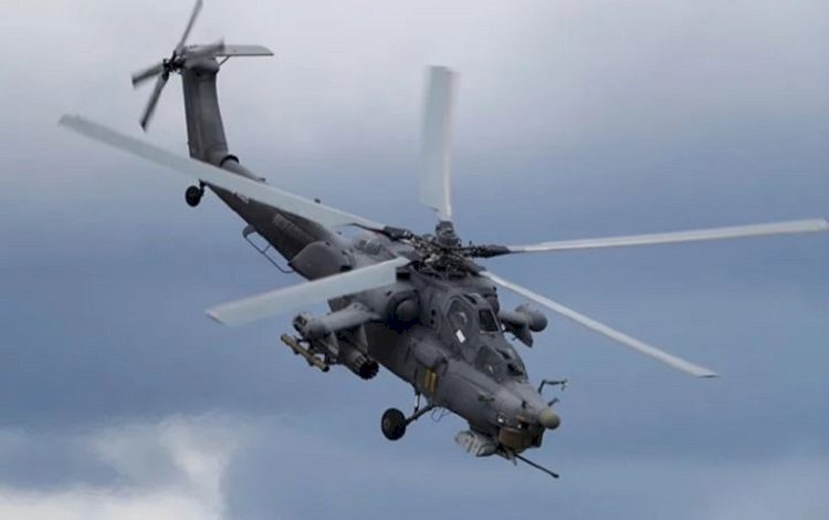 Rusya’da savaş uçağı ile helikopter düştü