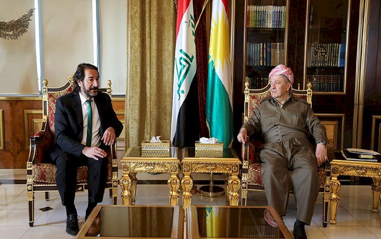 Başkan Barzani, Haşim Haşimi’yi kabul etti