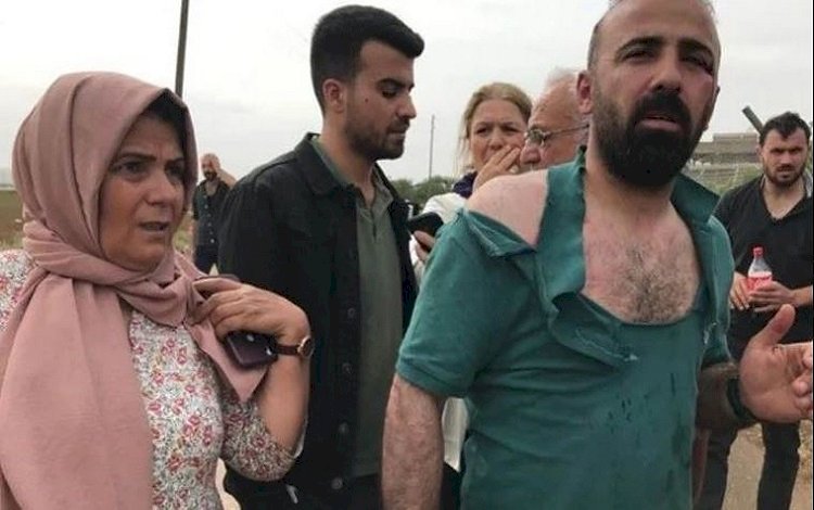 Urfa'da YSP milletvekili Ferit Şenyaşar'ın da aralarında olduğu heyete saldırı