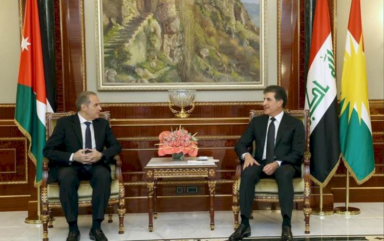 Başkan Neçirvan Barzani Ürdün Sağlık Bakanı Al-Hawari’yi kabul etti