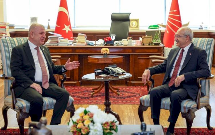 Ümit Özdağ Kemal Kılıçdaroğlu'nu ziyaret etti
