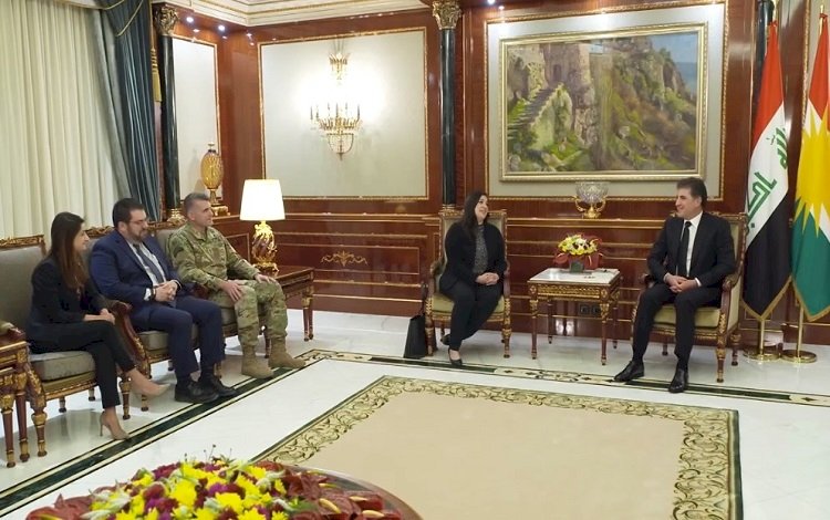 Neçirvan Barzani ile görüşen üst düzey ABD’li heyetten Kürdistan Bölgesi’ne destek mesajı