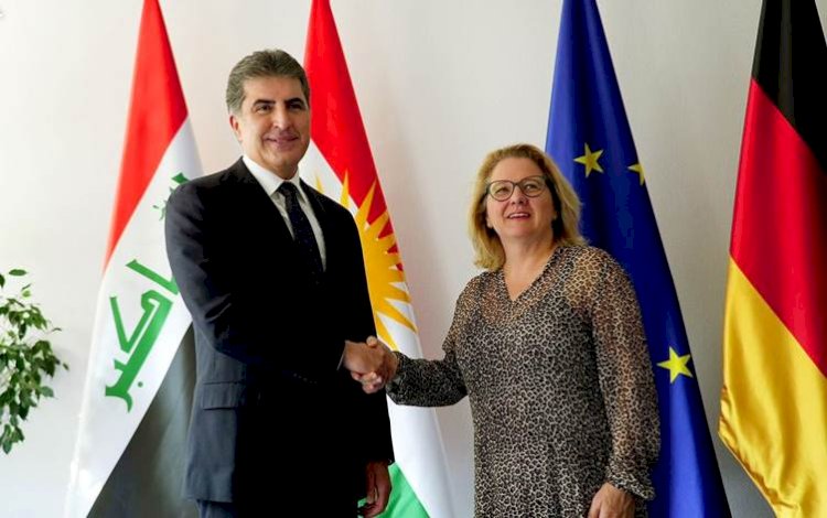 Başkan Neçirvan Barzani Ekonomik İşbirliği ve Kalkınma Bakanı ile bir araya geldi