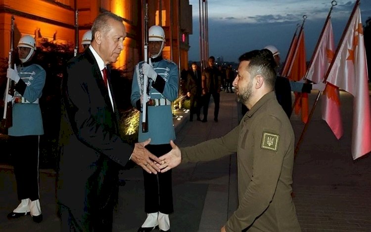 Erdoğan ve Zelenskiy bir araya geldi